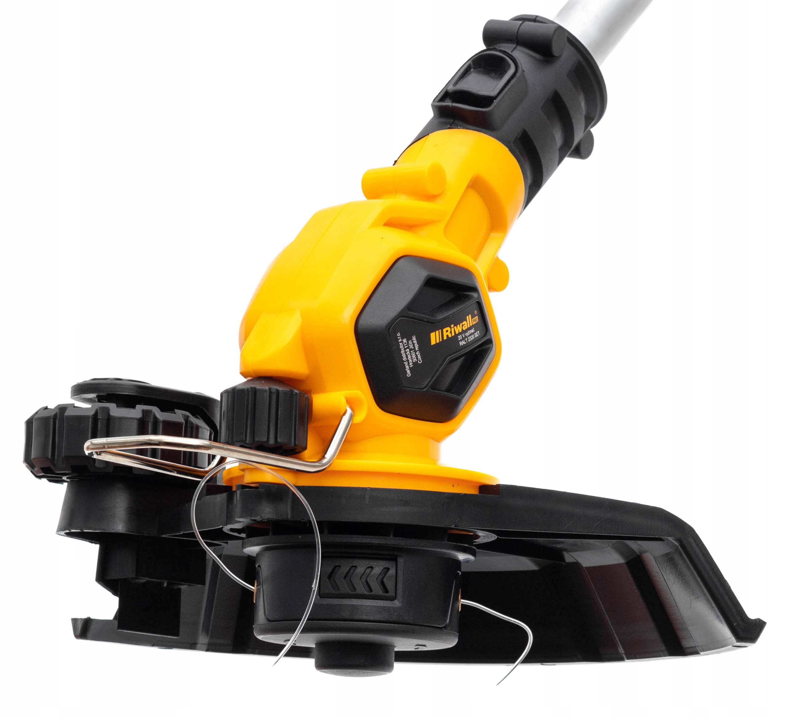 KOSA PODKASZARKA AKUMULATOROWA RIWALL 20V 2AH BATERIA TELESKOPOWA Waga narzędzia 3.1 kg