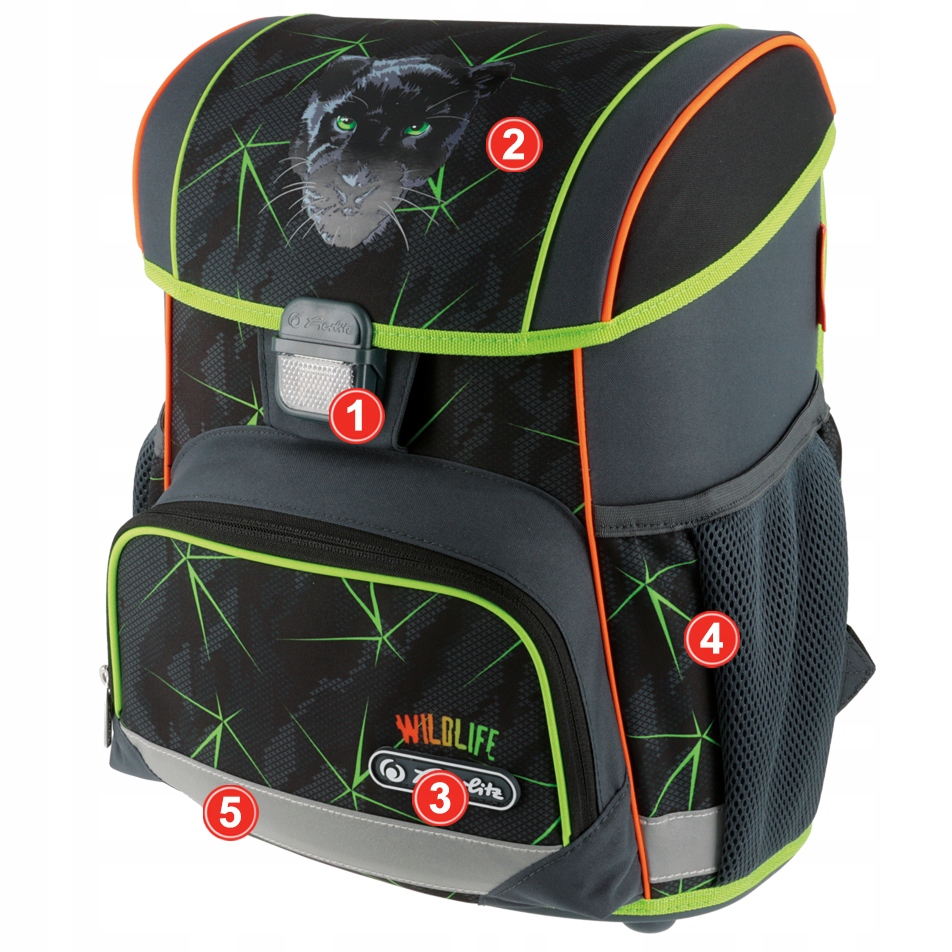 TORNISTER SZKOLNY HERLITZ LOOP PLUS PUMA ZESTAW KLASA 1-3 Płeć chłopcy