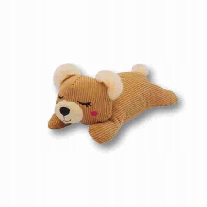 ZippyPaws Snooziez Medvídek s tichým ultrazvukovým pískáním