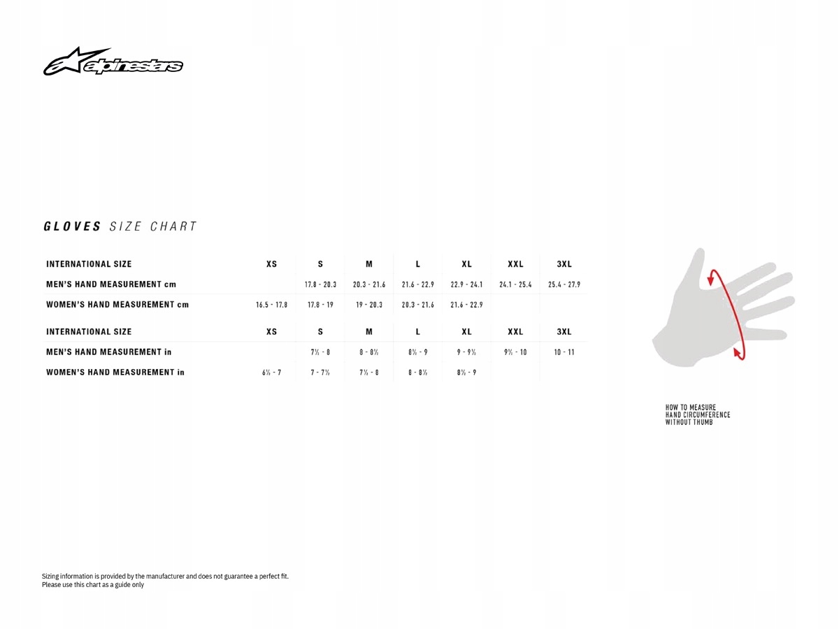 Rękawice motocyklowe Alpinestars Morph Sport XL Numer katalogowy producenta 3567122/1303/XL