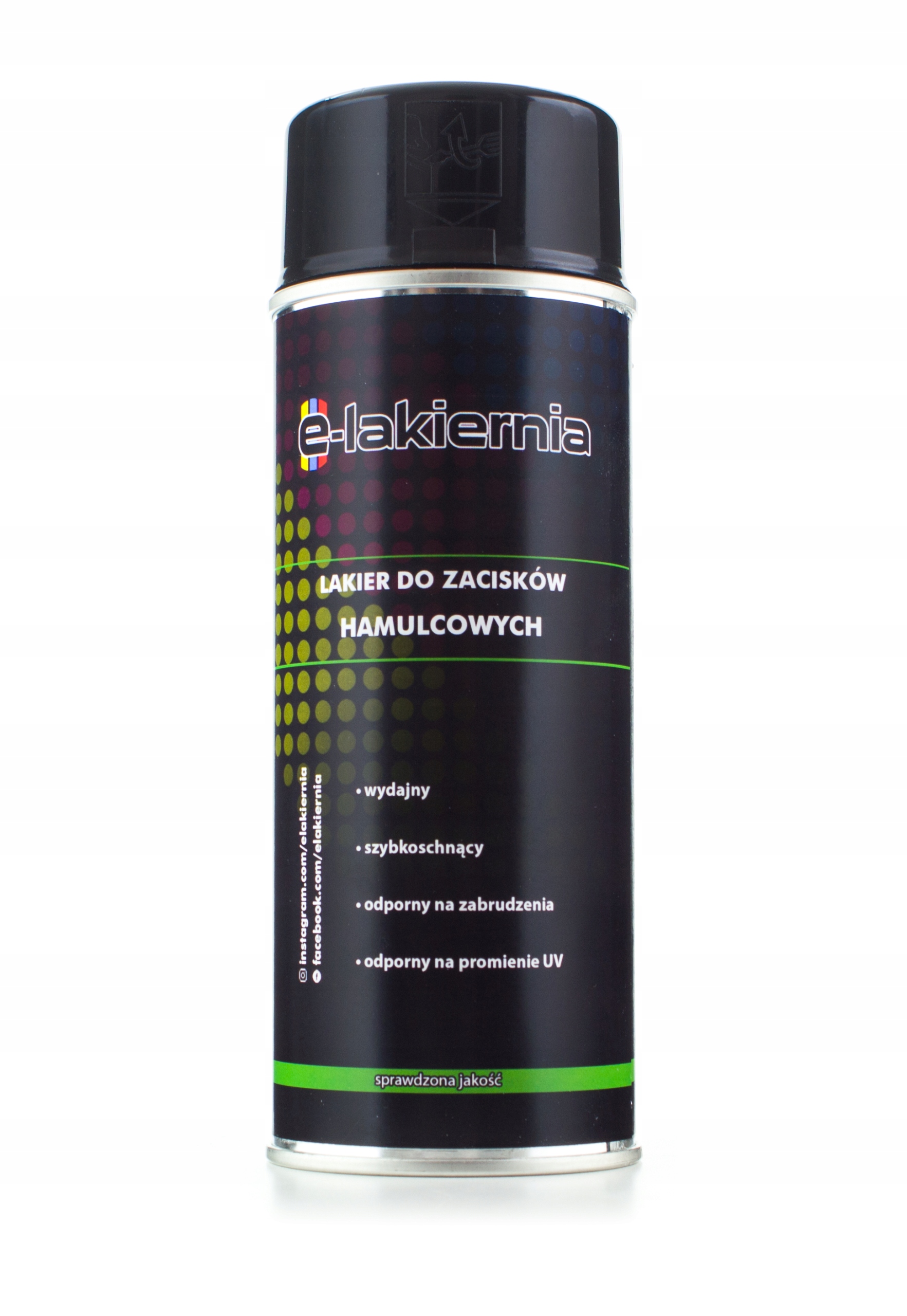 

e-lakiernia Lakier Do Zacisków Czarny 400ml