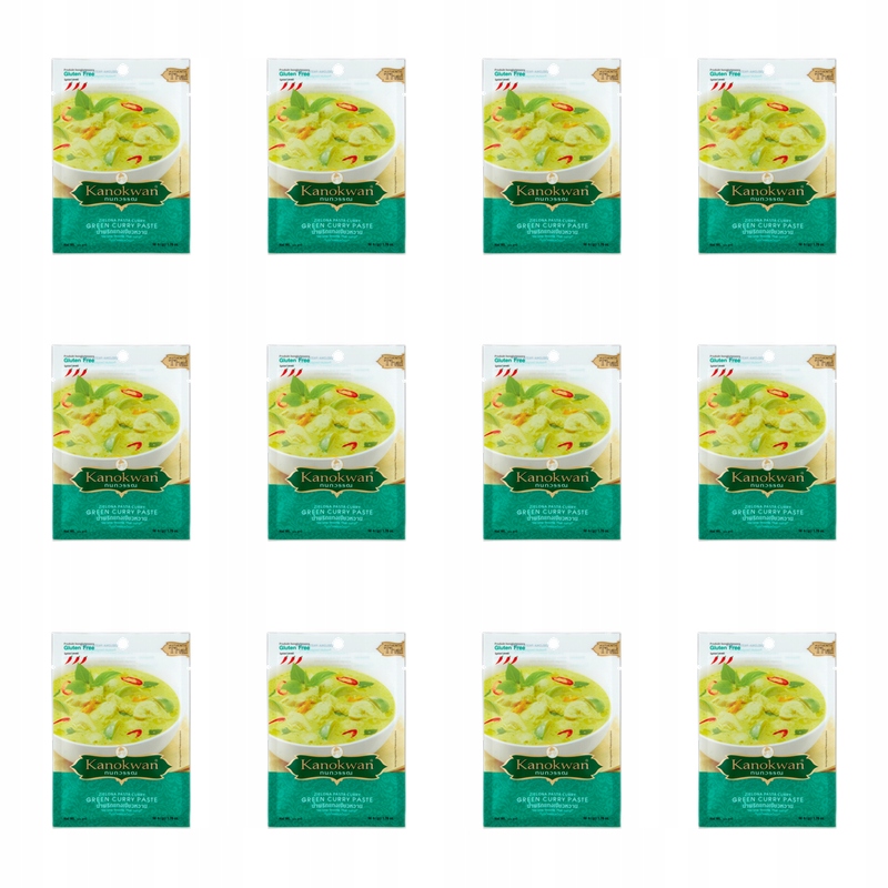 Kanokwan pasta curry zielona 50g X12