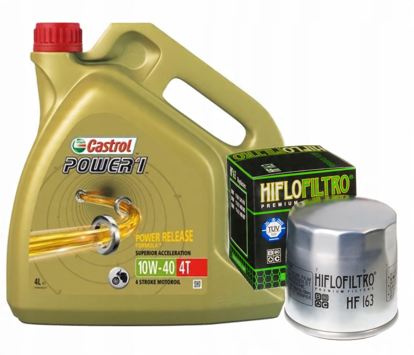 

Olej Castrol+filtr HF163 Bmw K1200 Lt K1200 Gs