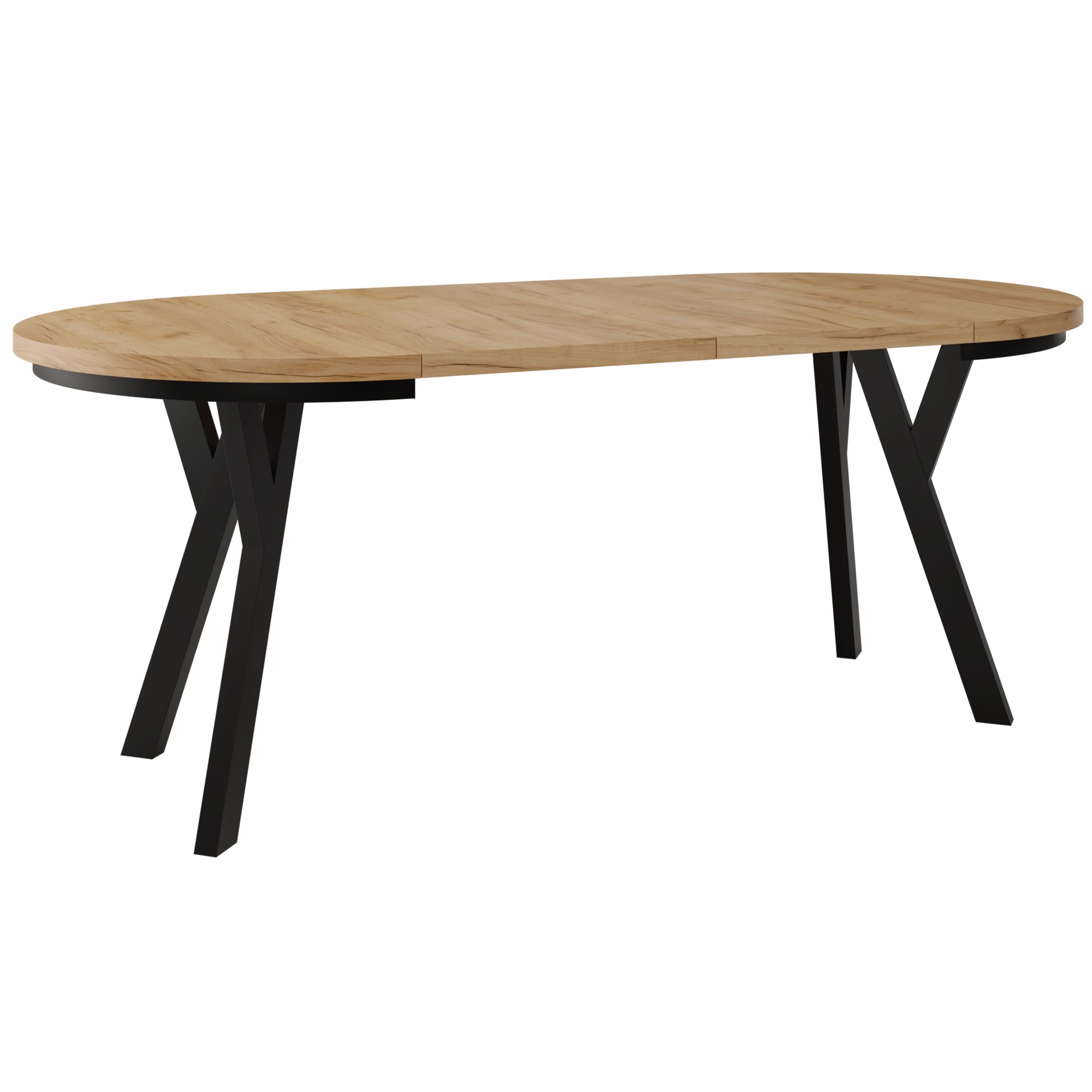 Stół okrągły z maskownicą rozkładany 80/160 kuchnia salon 2 wkłady po 40 cm Stan opakowania oryginalne