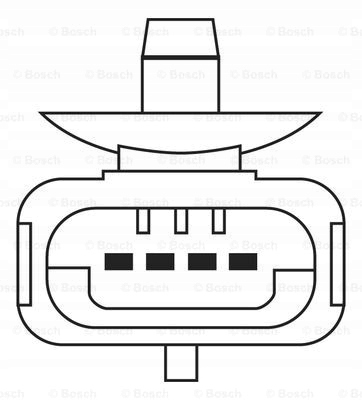 0 258 - Датчик кислорода BOSCH 0258006046 7700107433