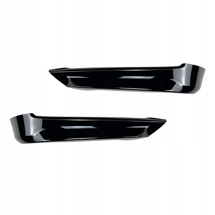 SPLITTERY FLAPSY DOKŁADKI ZDERZAKA BMW E90 E91 Czarny Połysk
