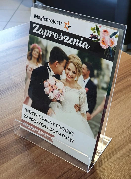 Stojak na ulotki a4 Format A4