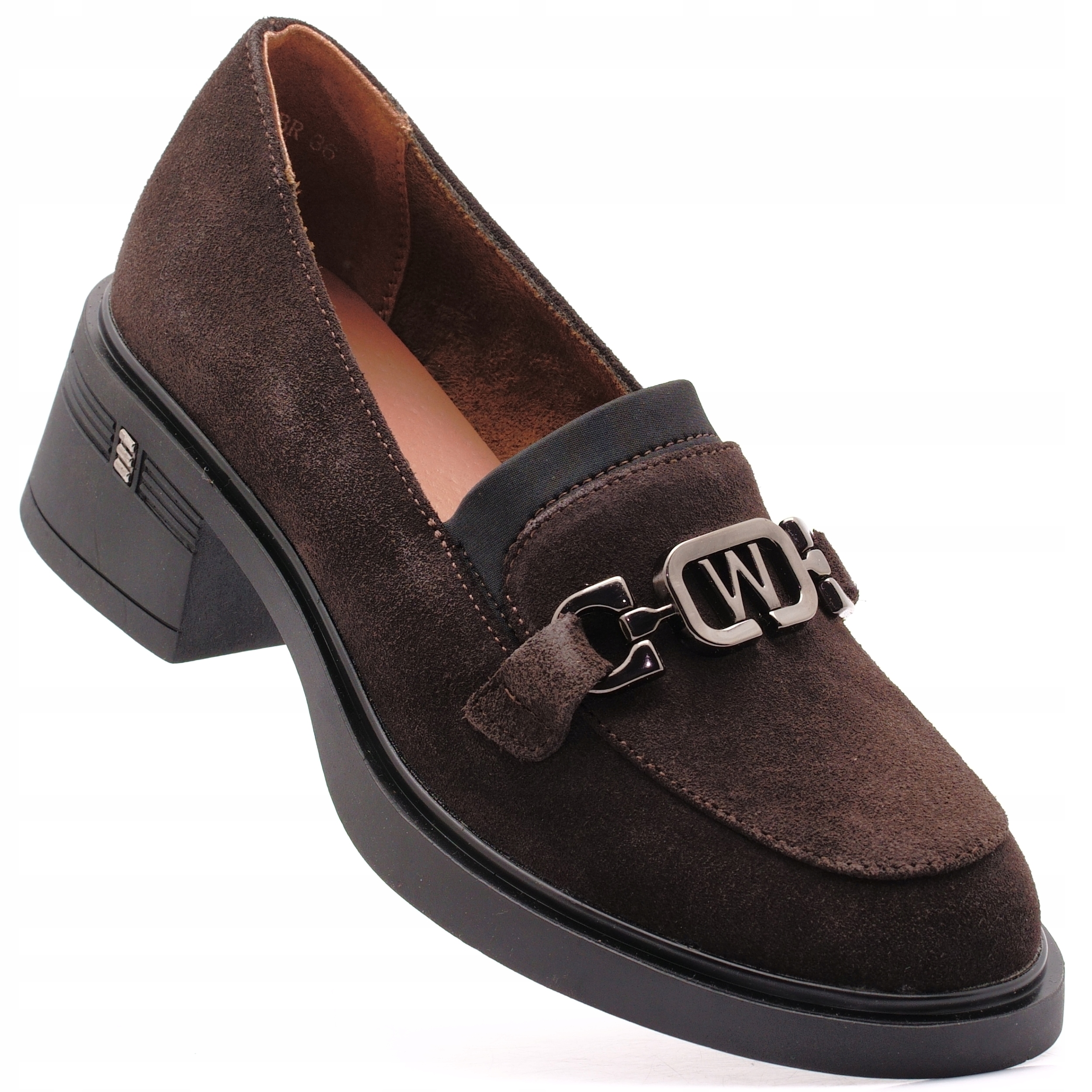 Vinceza Skóra Mokasyny Lordsy Półbuty Damskie Skórzane Brązowe 18127 37