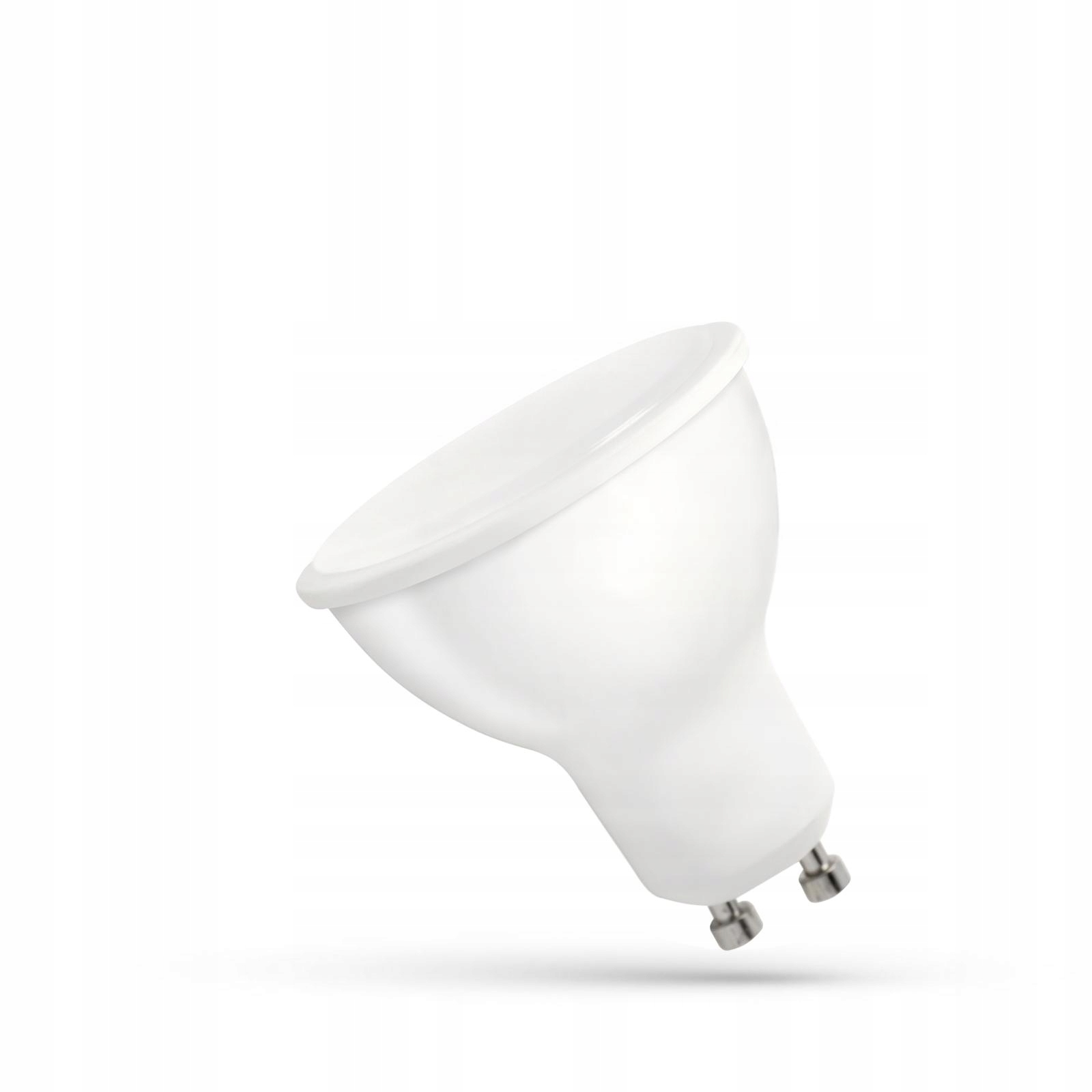 

Led GU10 230V 6W Zimna Z Mleczną Szybką Spectrum