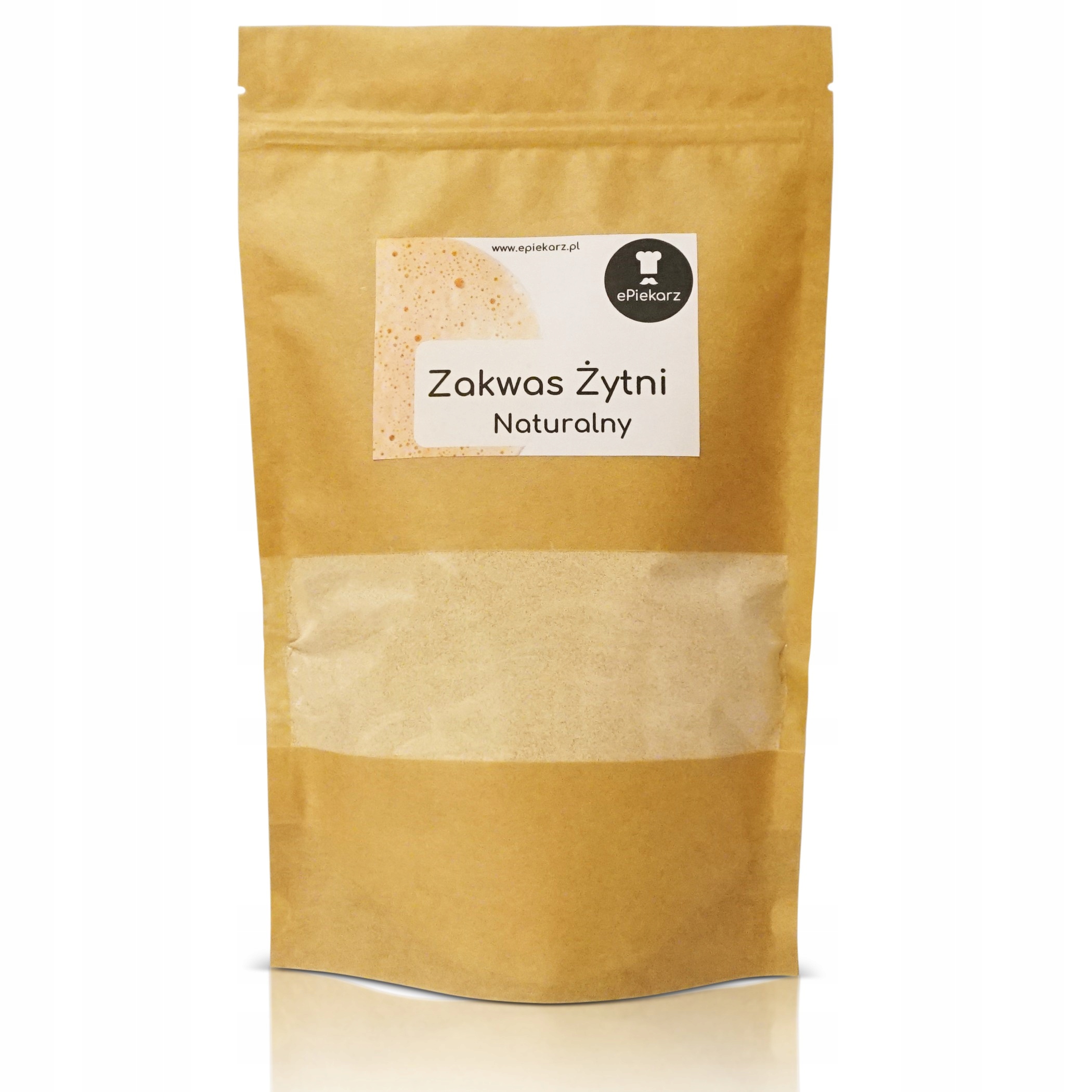 ZAKWAS ŻYTNI NATURALNY DO CHLEBA DOMOWEGO SUSZONY SUCHY ŚWIEŻY 200g Kod producenta ZAKZYTSU200