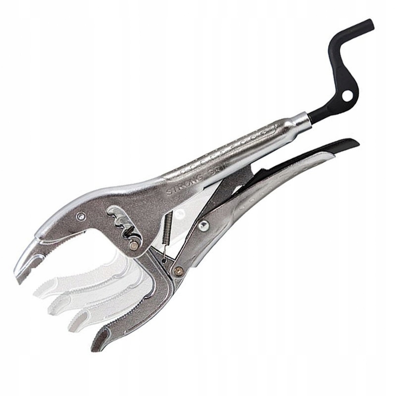 Плоскогубці великий затиск 250x5-75 мм струбцина сильна рука