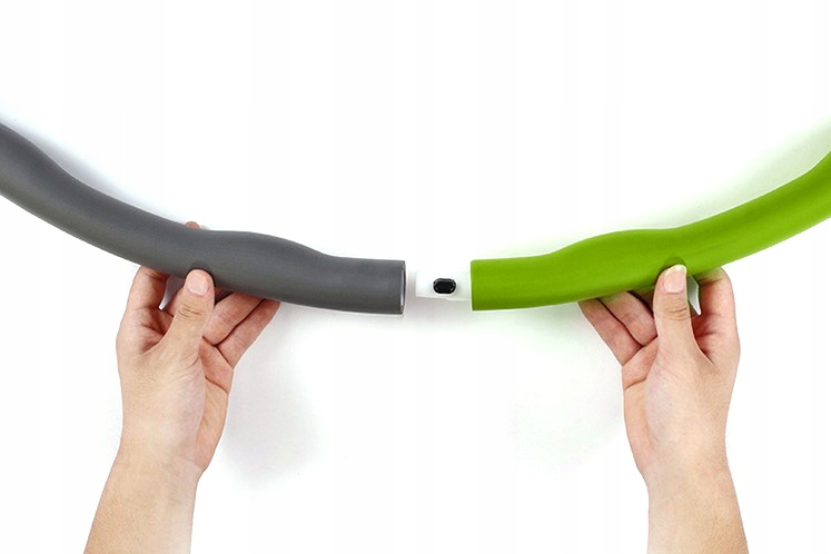 CIĘŻKIE HULA HOP PIANKOWE Z OBCIĄŻENIEM ODCHUDZAJĄCE KOŁO SKŁADANE FITNESS Kod producenta 6001592