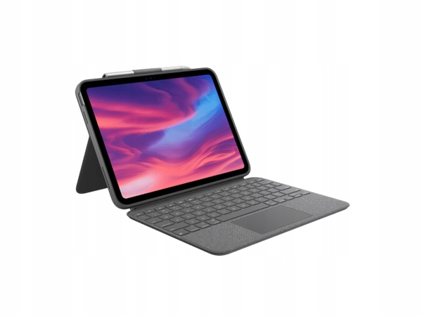 Logitech Combo Touch for iPad 10th gen Oxford Uk 920-011441 grey
