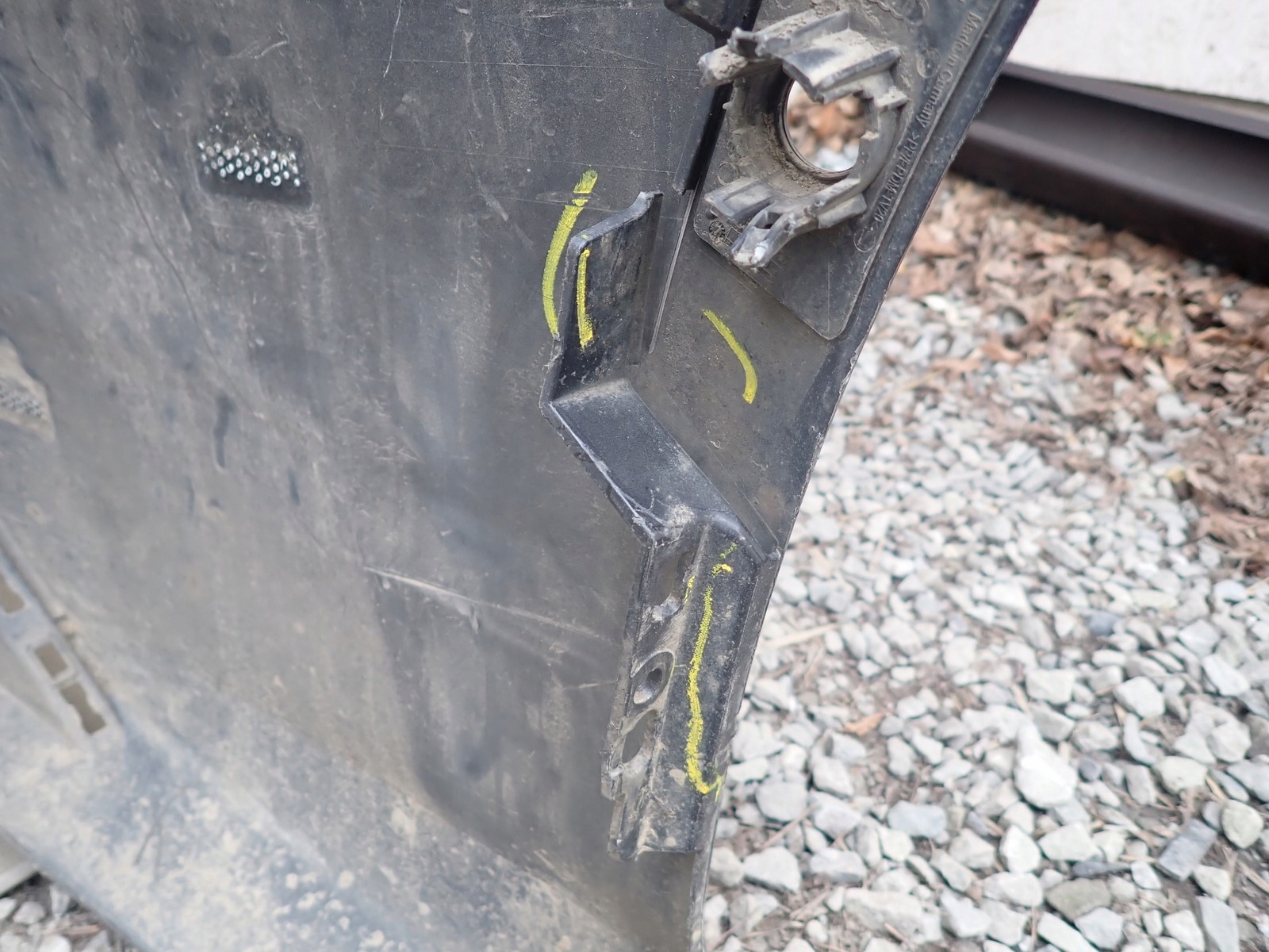 bumper rear part rear AUDI S6 C8 4K9 AVANT KOMBI 2019