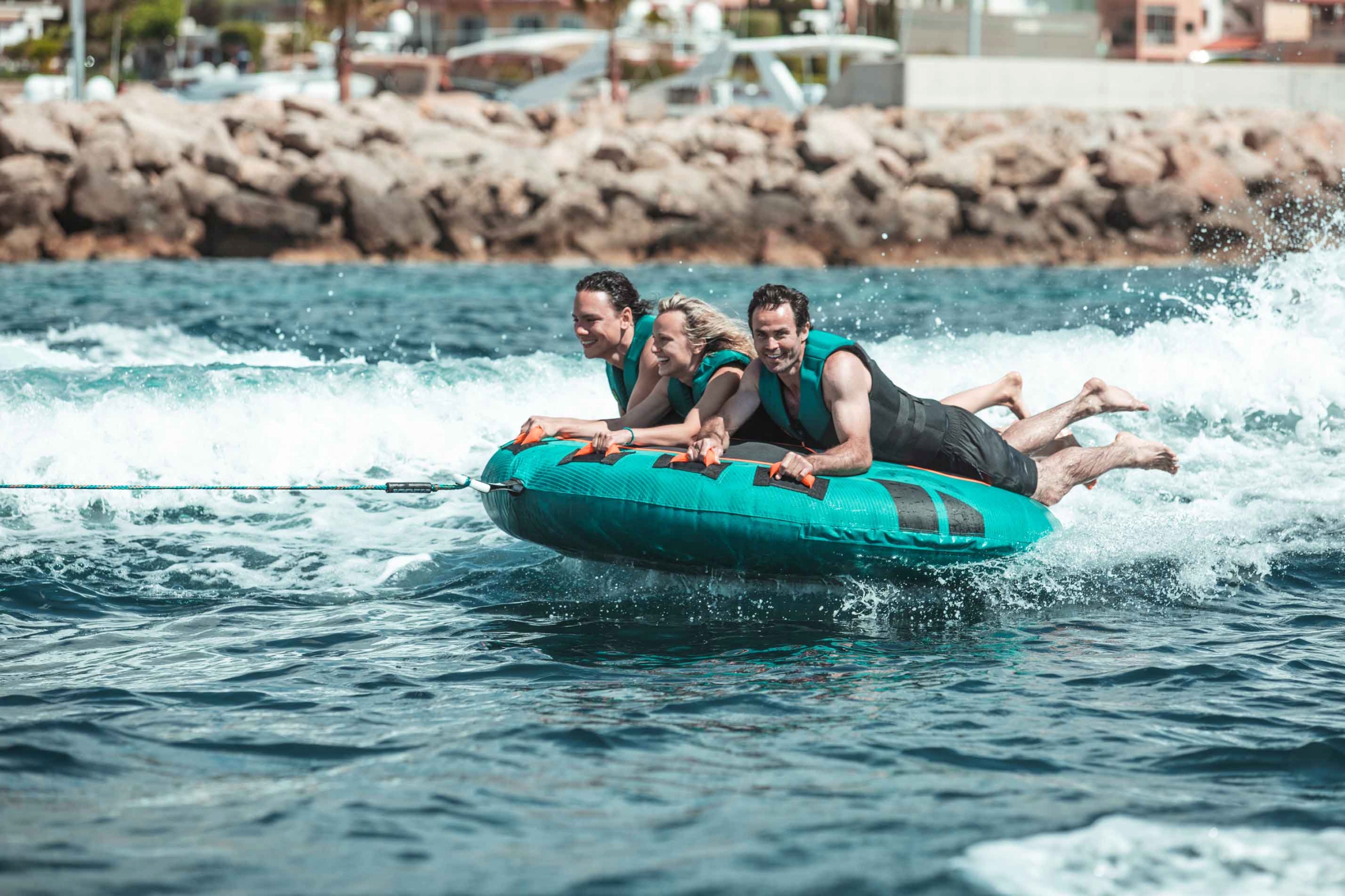 Zabawka do holowania Jobe Droplet 3P Kolor dominujący niebieski