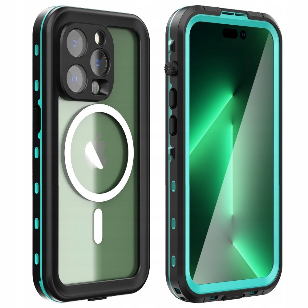 Pouzdro pro iPhone 14 Pro Max Voděodolné IP68 Pancerne Magsafe vodotěsné