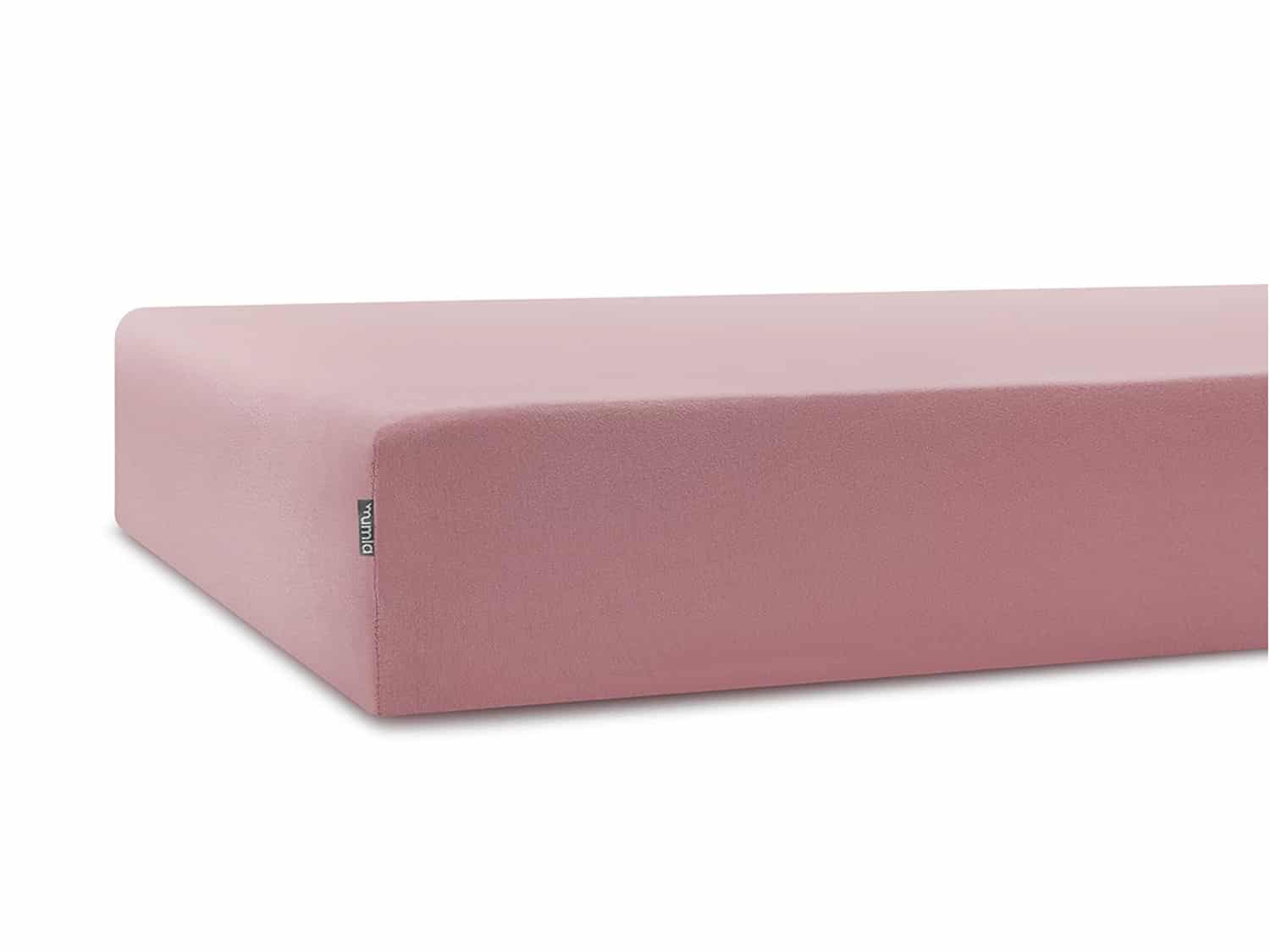 Špinavo-ružové prestieradlo 200 x 200 cm na vysoký matrac Mumla