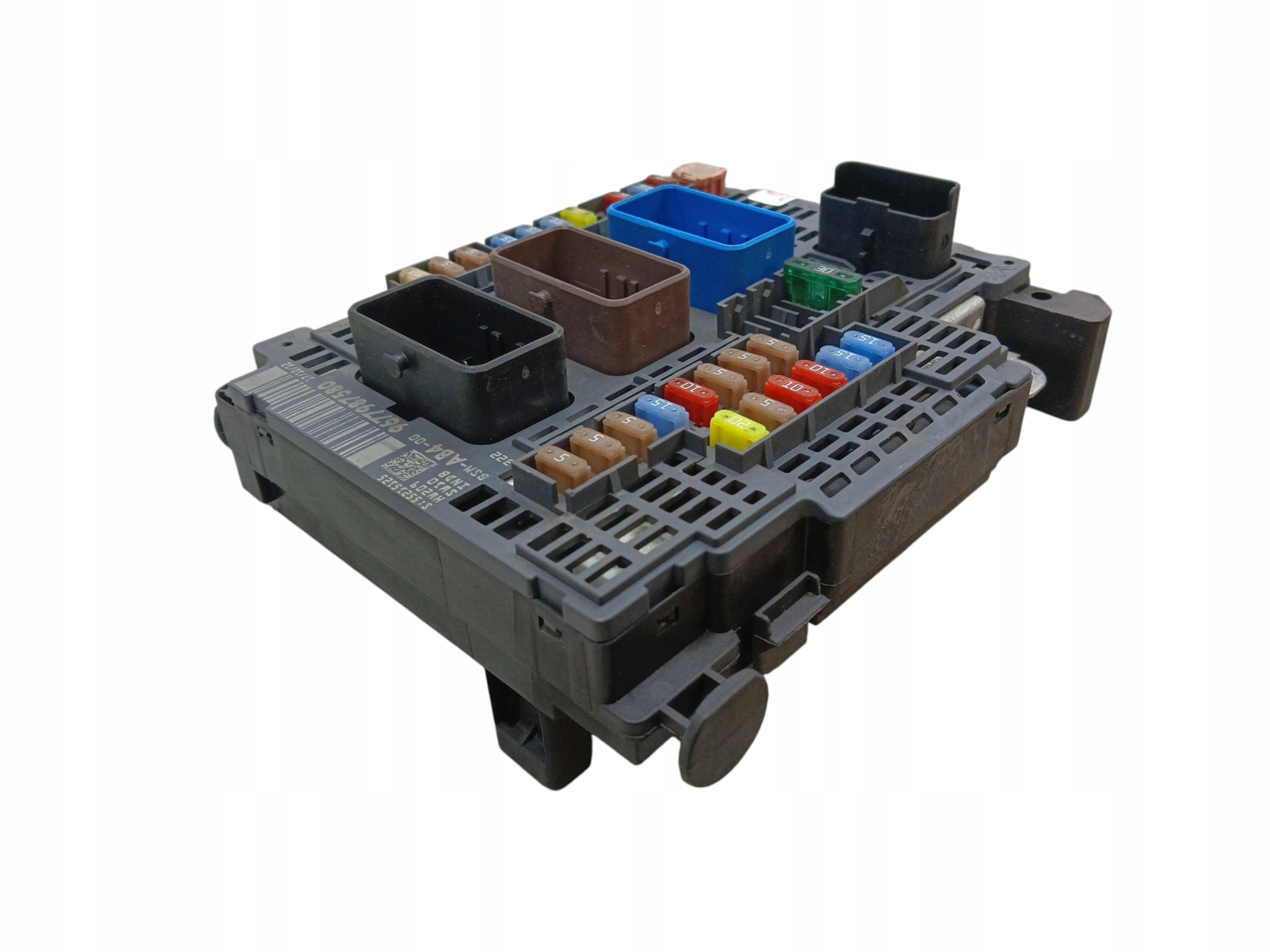 fuse box module BSM PEUGEOT 508 and 9677987580 AB4