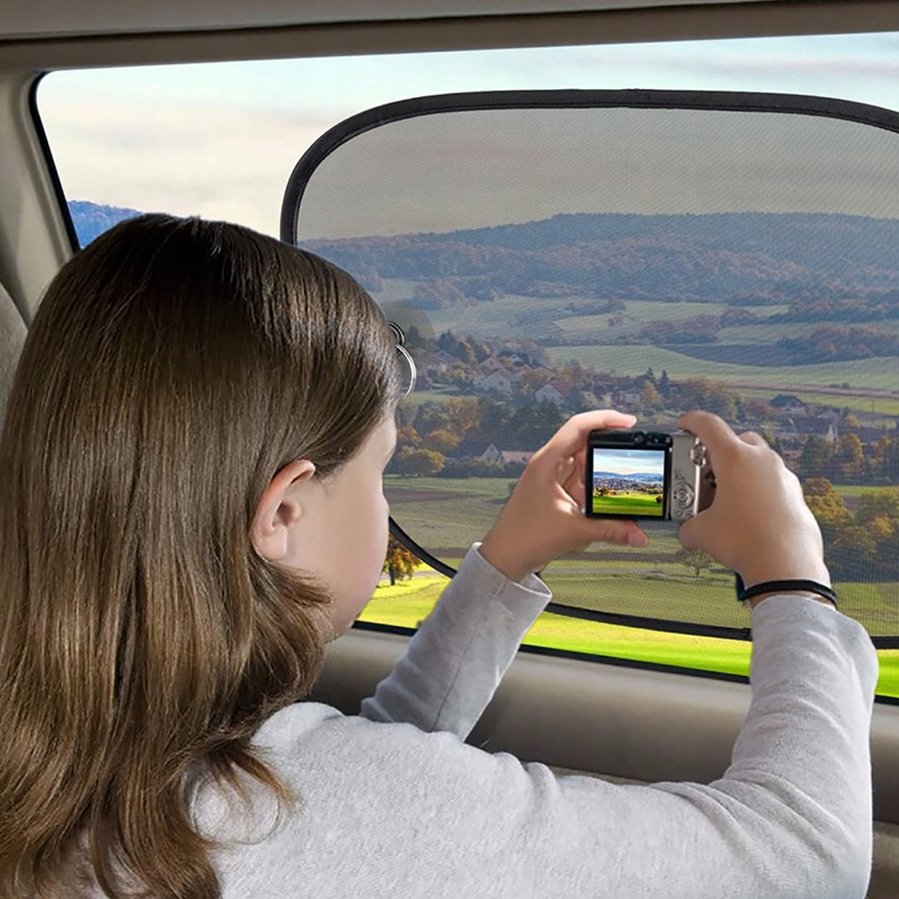 OSŁONA PRZECIWSŁONECZNA DO SAMOCHODU DZIECI OCHRONA PRZED UV Z PRZYSSAWKAMI Typ samochodu Samochody osobowe