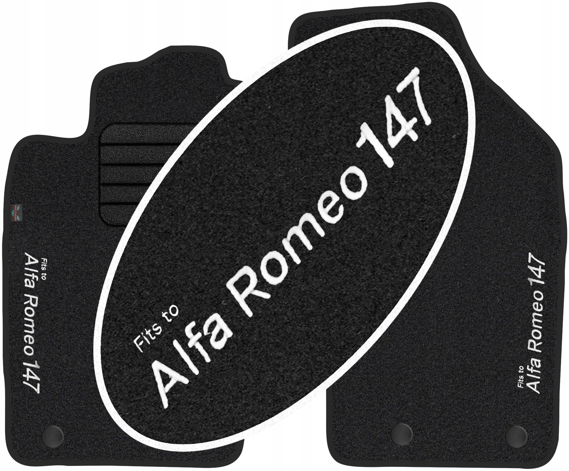 

Alfa Romeo 147 2000-2010 Dywaniki z Haftem