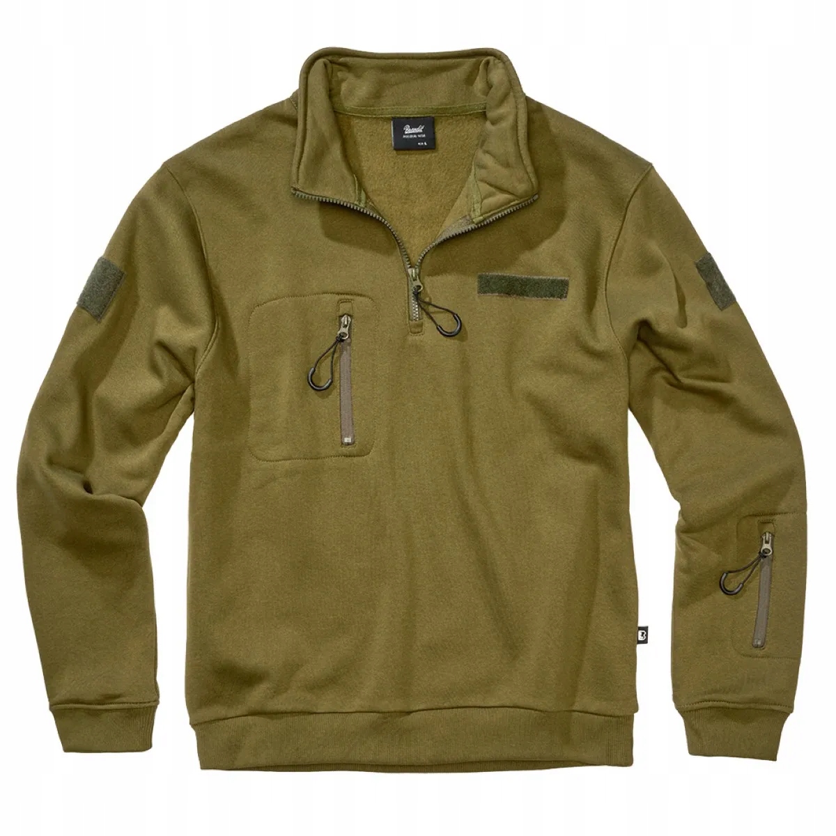 Mikina Brandit Tactical Sweat Troyer Olivová M [M]