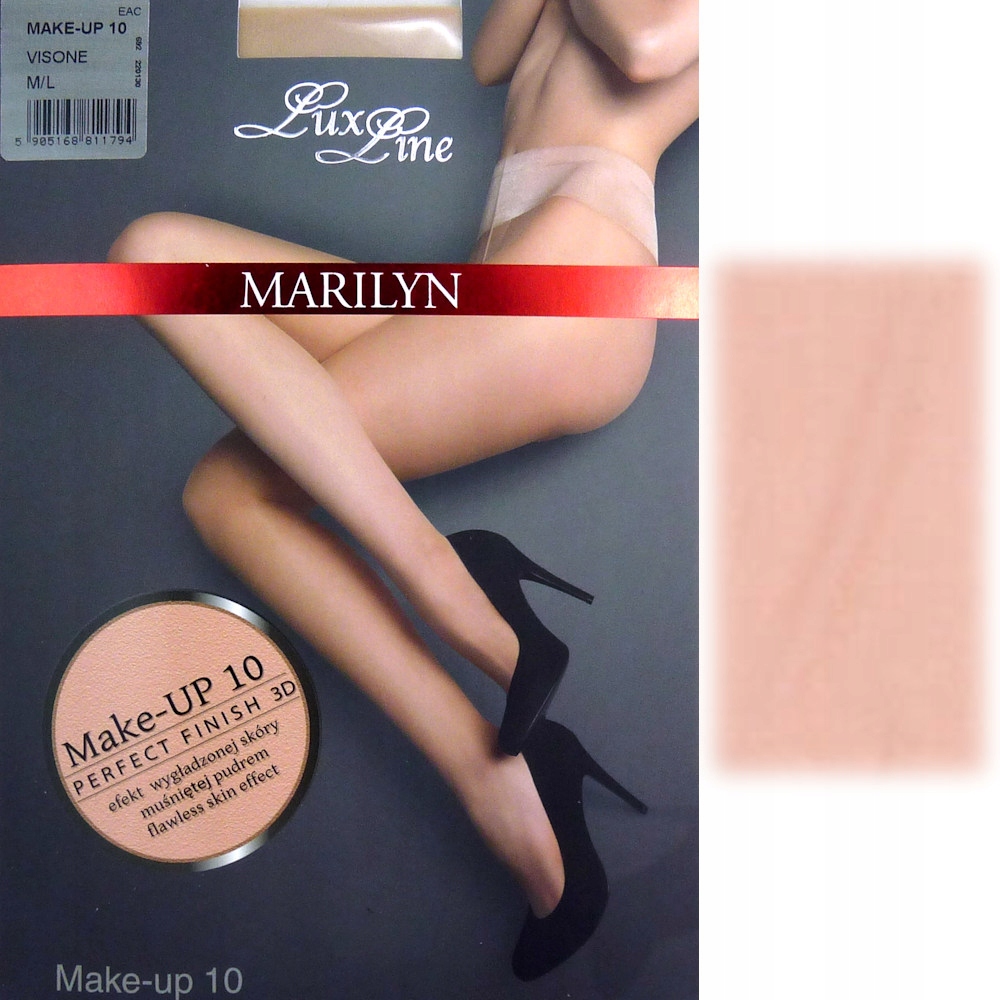 

Marilyn Make Up 10 S/m rajstopy visone Lux Line