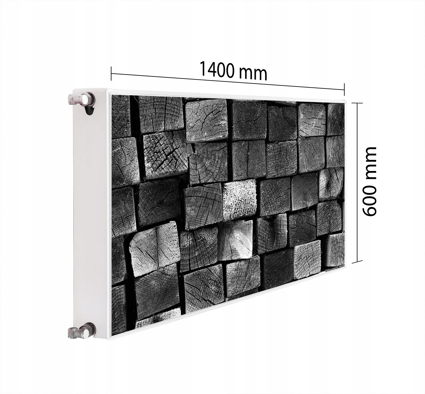 Magnetická Maska Na Radiátor 140x60 Dřevo Podložka Magnet