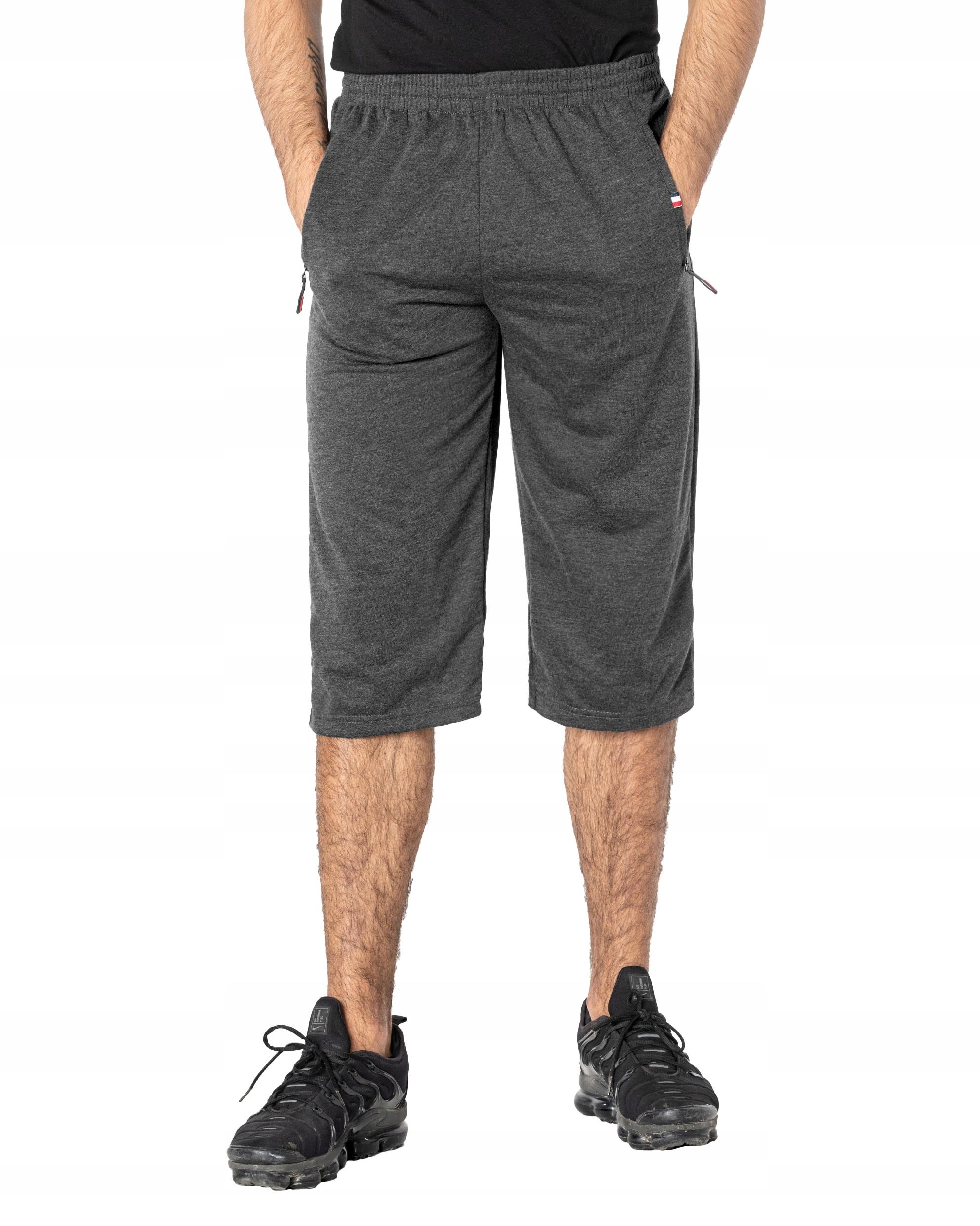 

Krótkie Spodenki Dresowe Szorty Męskie 66125-3 XL