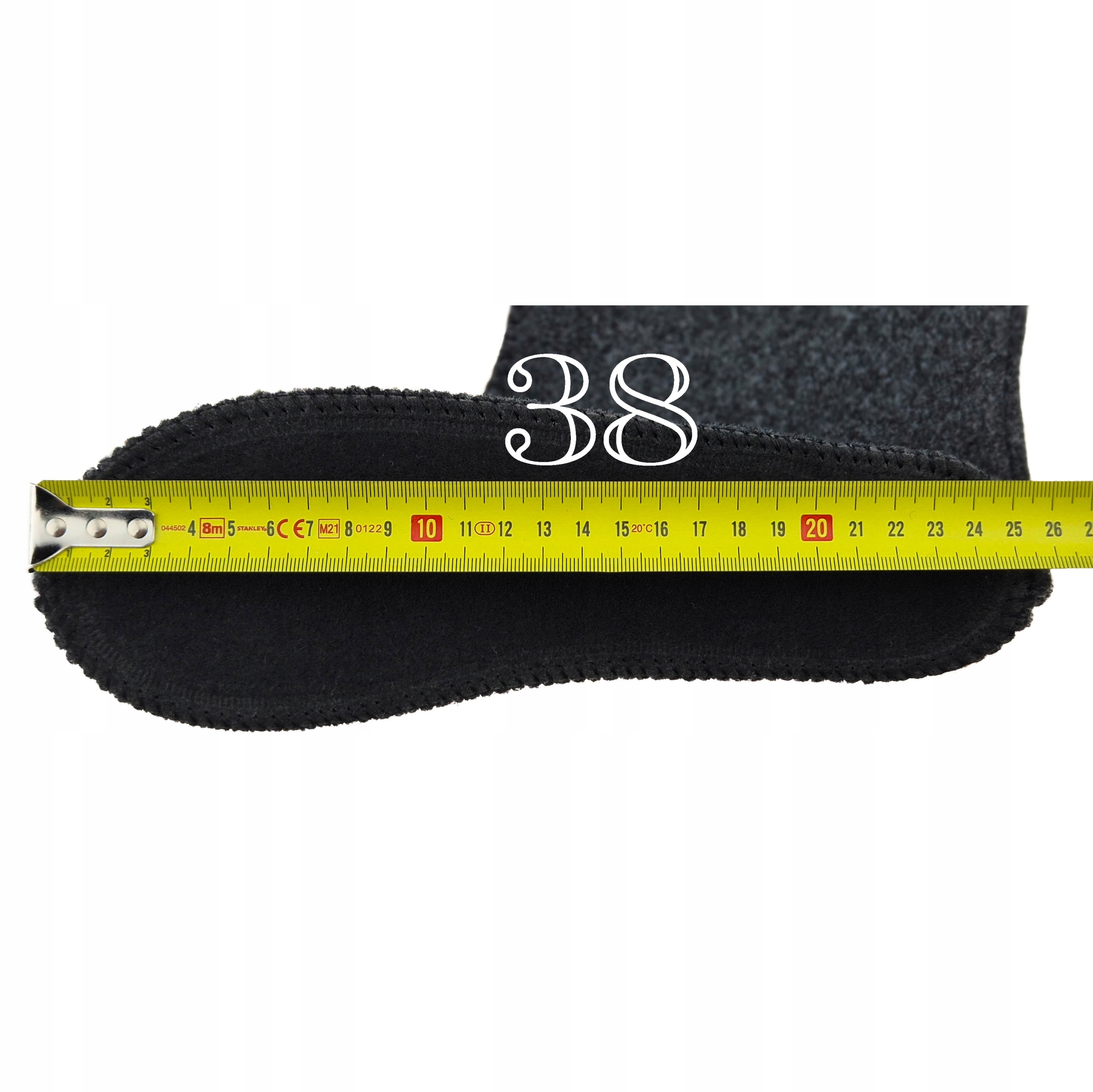 KALOSZE DAMSKIE LEKKIE LEMIGO K12 DAKOTA 850 niebieskie z ocieplaczem r. 38 Wzór dominujący bez wzoru