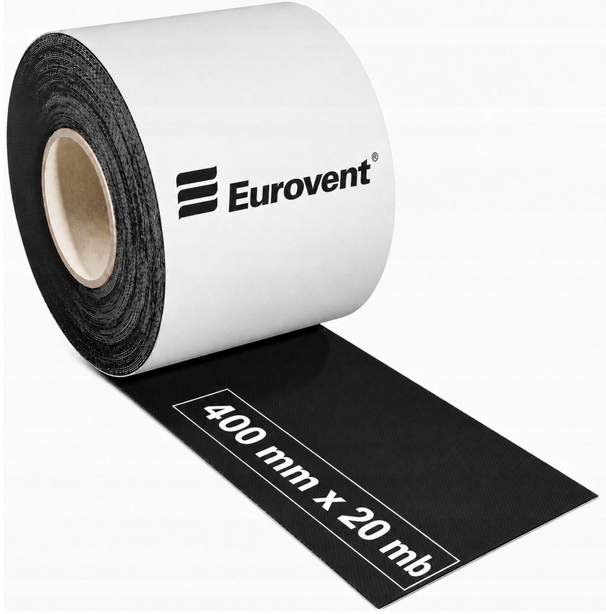 eurovent Epdm Taśma Fartuch Membrana Na Pełnym Kleju 400mm x 20m 40cm x 20m