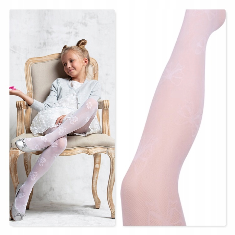 

Rajstopy Ażur Ze Wzorem 30DEN YO!Roz.116-122