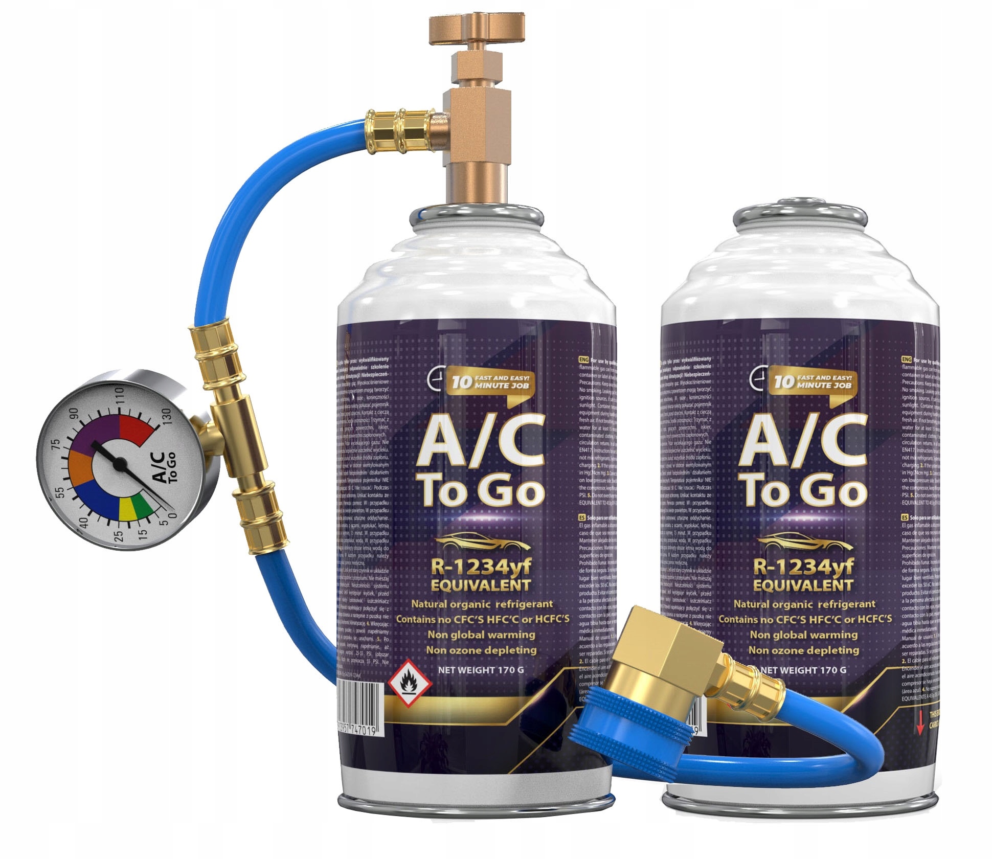Sada pro plnění klimatizace auto klimatizace R1234yf