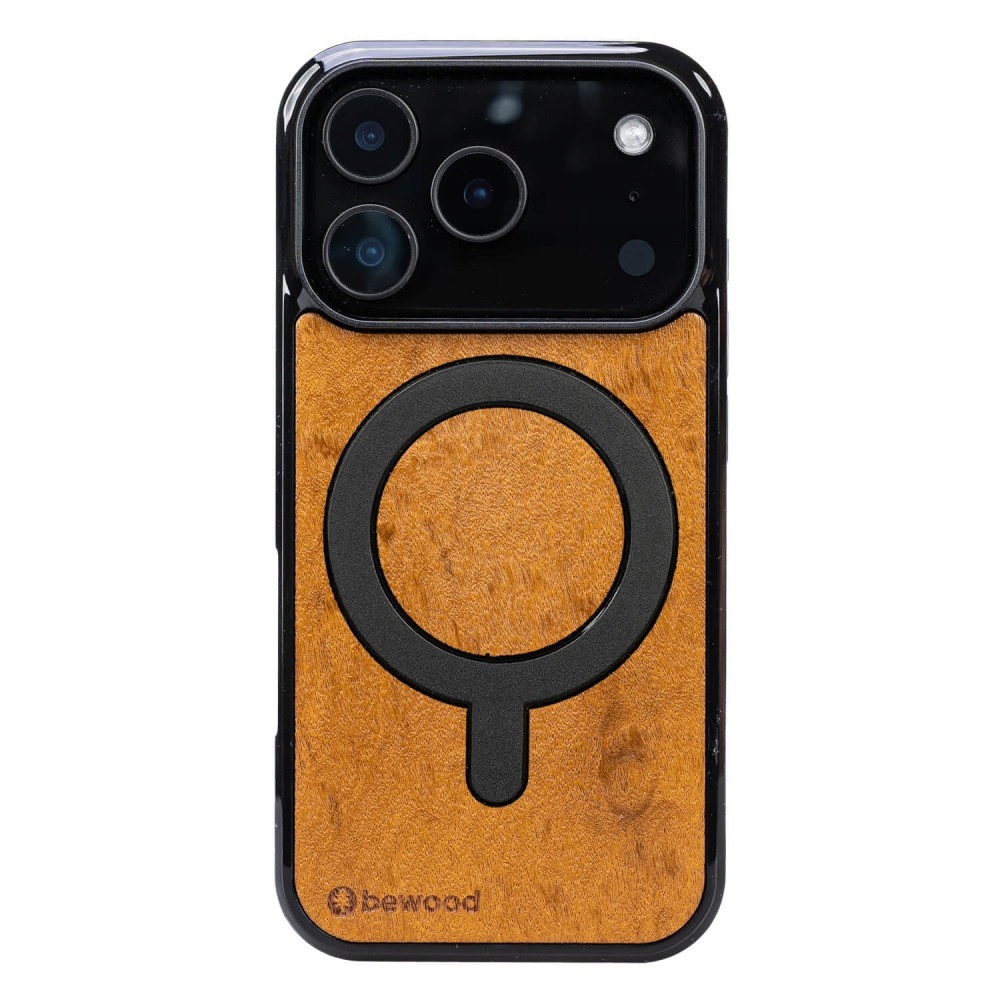 Dřevěné Pouzdro Bewood pro iPhone 17 Pro Imbuia s MagSafe