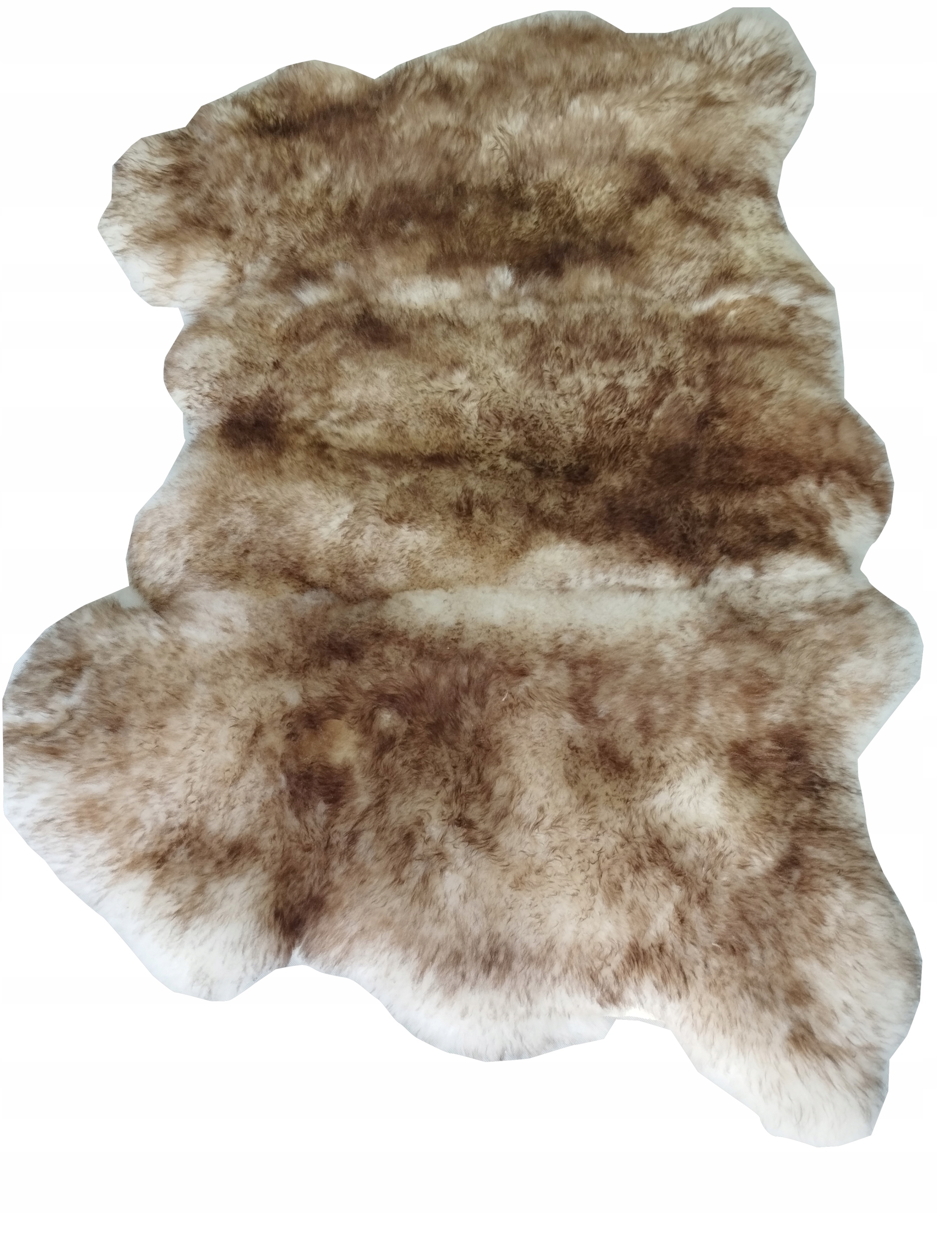 Koberec Trojka – Ovčia koža zošitá bokom – Muflón