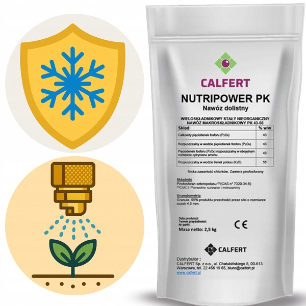 Vícesložkové hnojivo Nutripower Pk 2,5 kg Calfert 2,5 kg