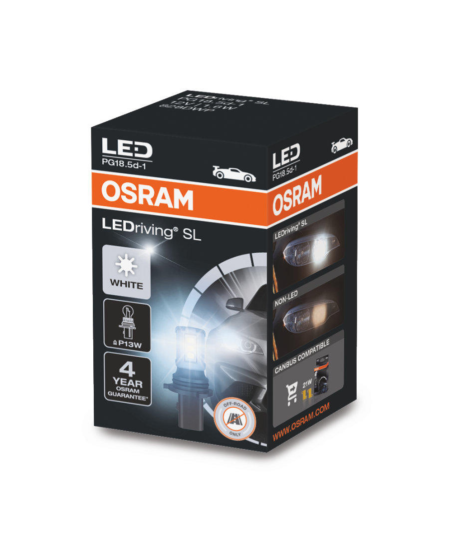 Osram Żarówka P13W Lampa Zamienna 6000K 2 W 828DWP