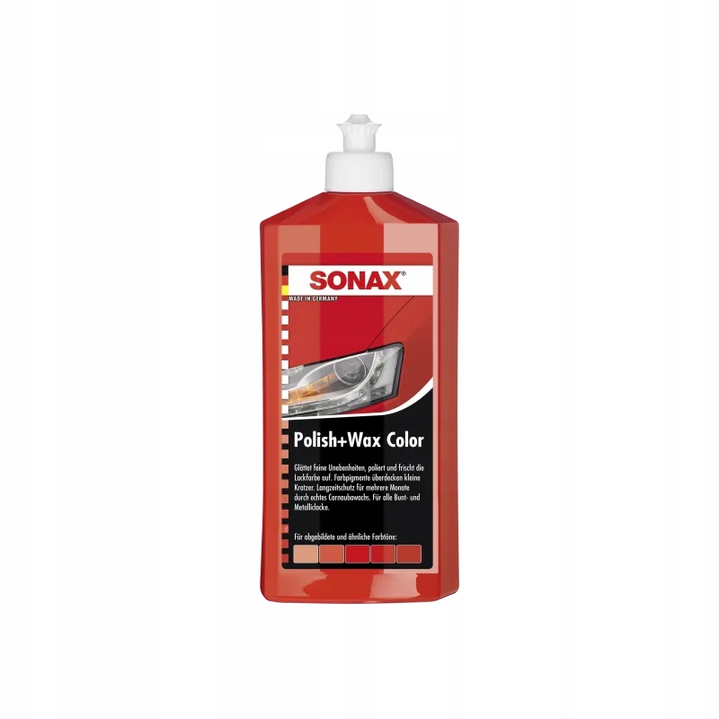 

Sonax Wosk Koloryzujący Czerwony 500ml