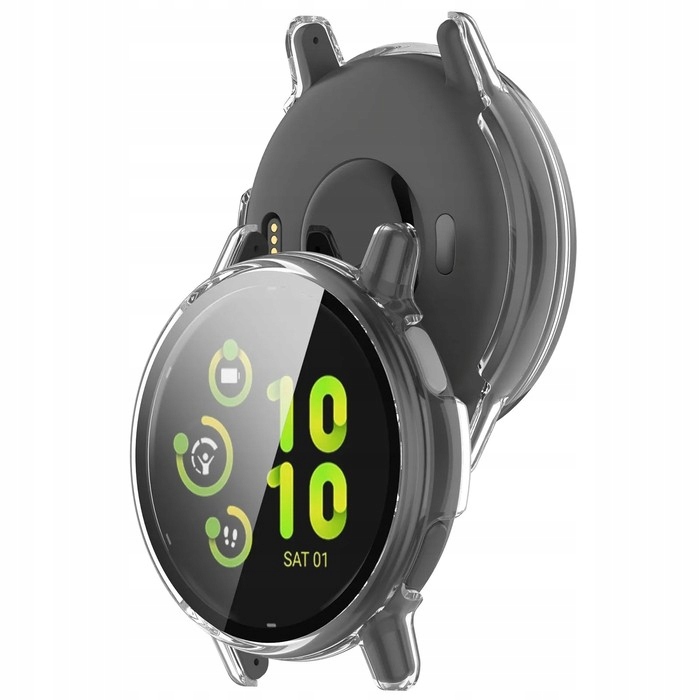 Etui ochronne + szkło hartowane zestaw 2W1 do Garmin Vivoactive 5 Pasuje do modelu Vivoactive 5