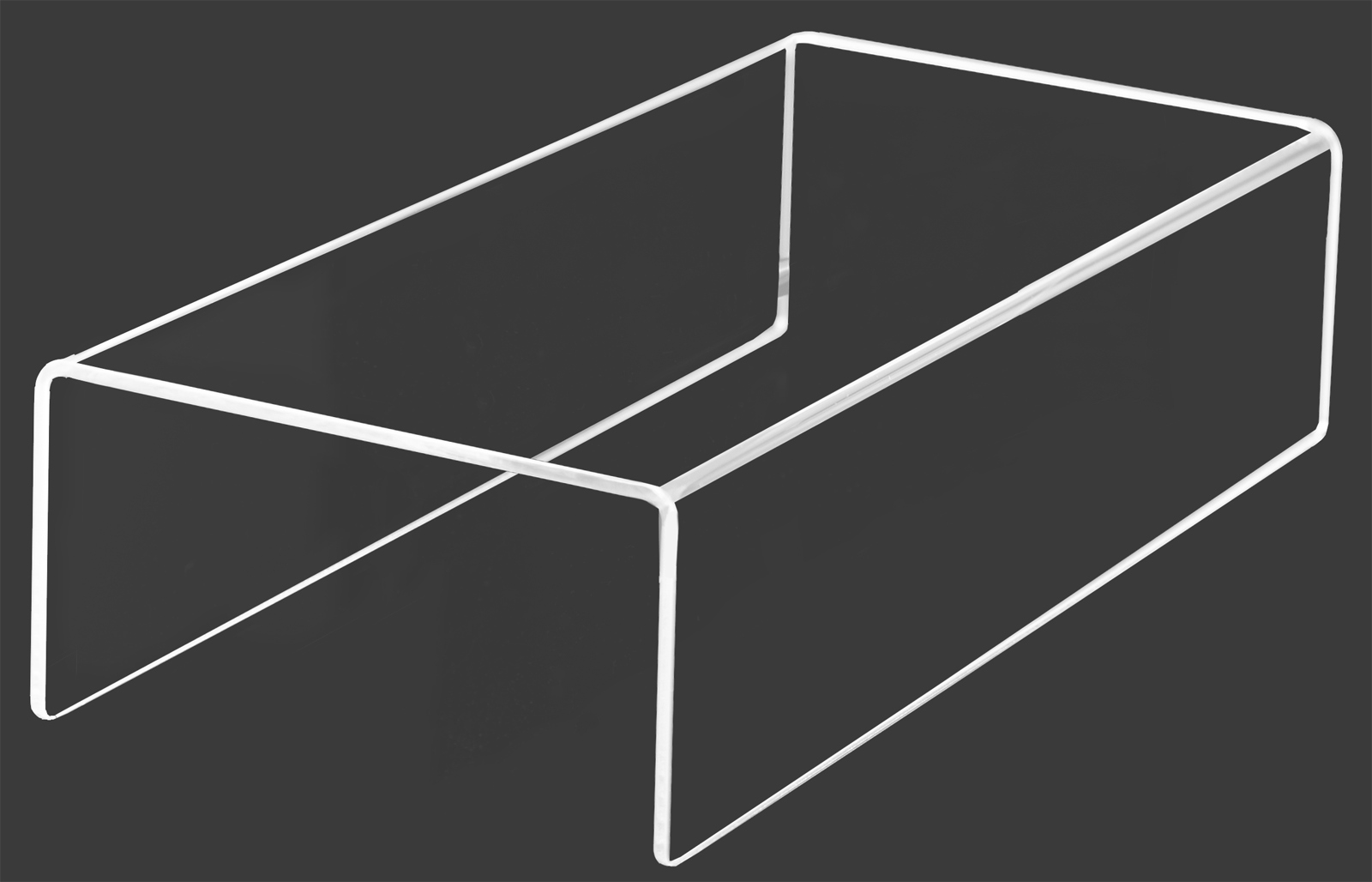 STOJAK PODSTAWKA EKSPOZYTOR STOPIEŃ PLEXI 20/10 cm Marka Select