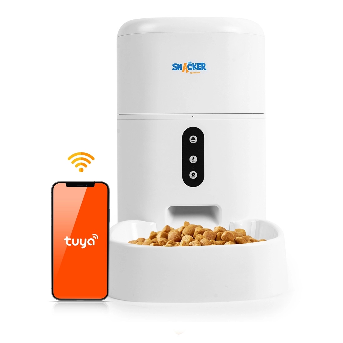 Levně Podavač, dávkovač WiFi krmiva Tuya Snacker BLF50