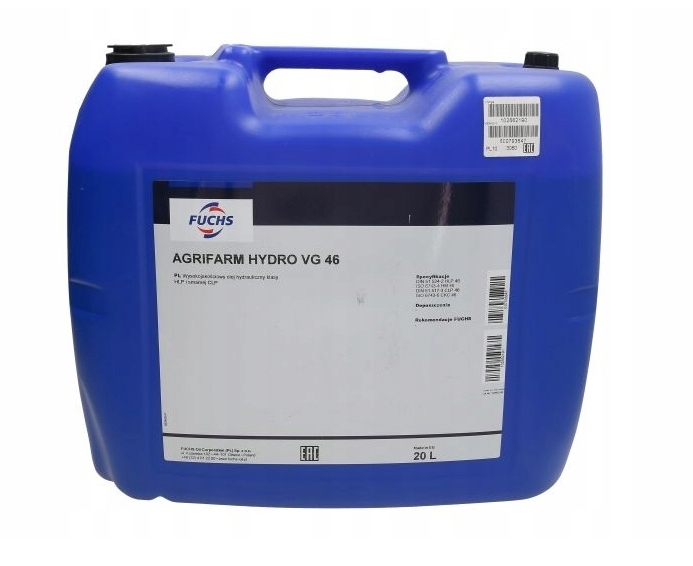 

Olej Hydrauliczny Fuchs Agrifarm Hydro VG46 20L