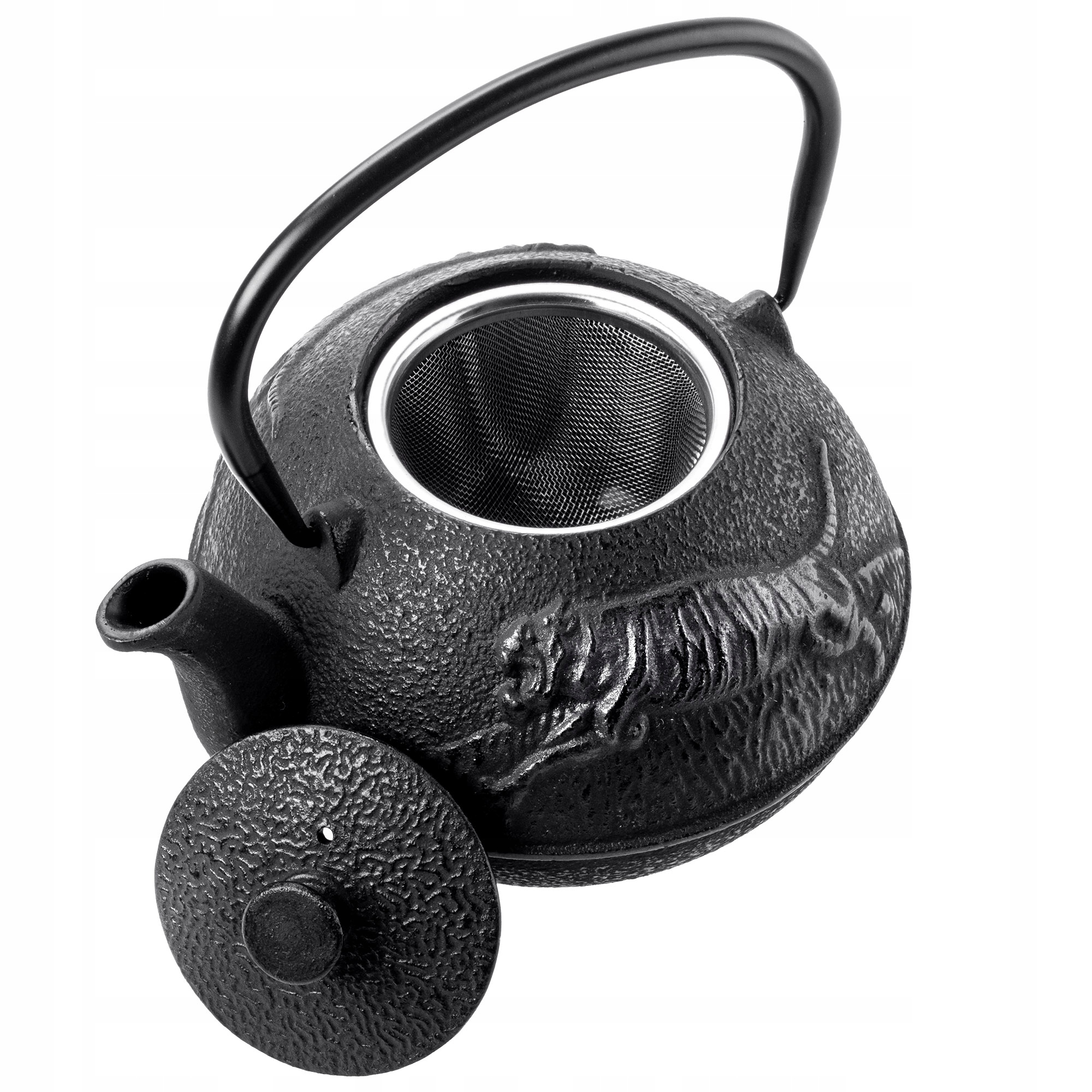 DZBANEK ŻELIWNY 720ml ZAPARZACZ HERBATY ZIÓŁ IMBRYK CZAJNIK CZARNY Kolor czarny