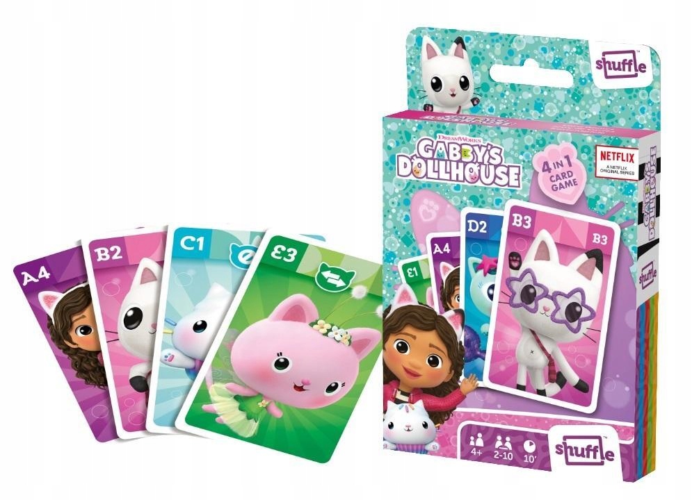 SHUFFE KOCI DOMEK GABI 4W1, CARTAMUNDI