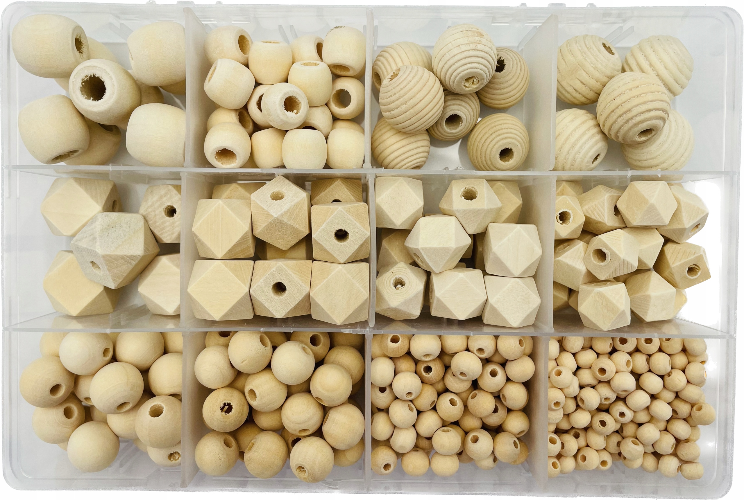 Korálky sada korálků v krabičce macramé decoupage