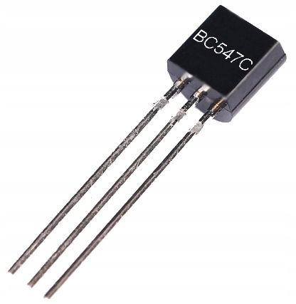 Tranzystor BC547C TO-92 100mA 45V 500mW x 10szt