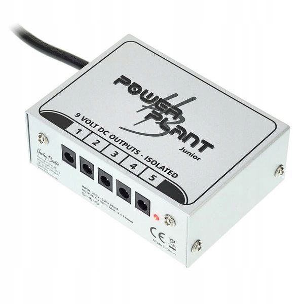 Zasilacz efektów Harley Benton PowerPlant Junior Rodzaj Gitarowe