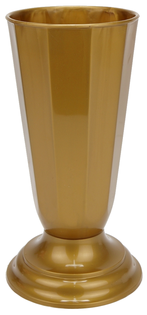 

Wazon flakon cmentarny Złoty stabilny 30cm