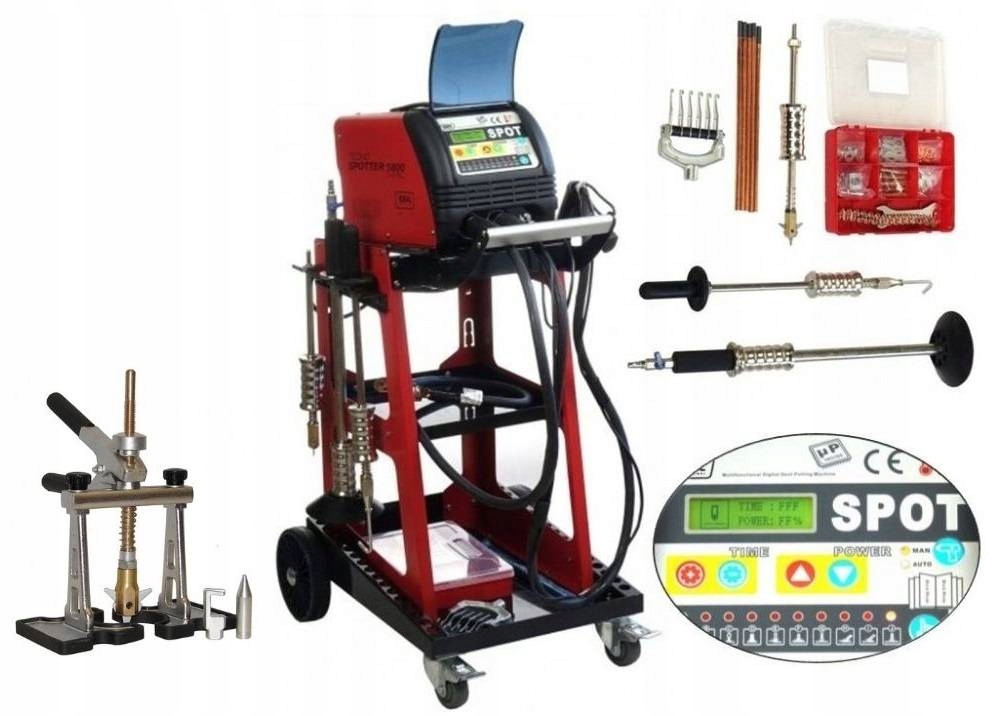 Zgrzewarka Ideal spotter 5800 spotter blacharski 400V do blachy QuickPuller