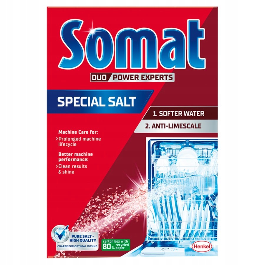

Somat sól do zmywarki zmywarek 1,5kg wydajna