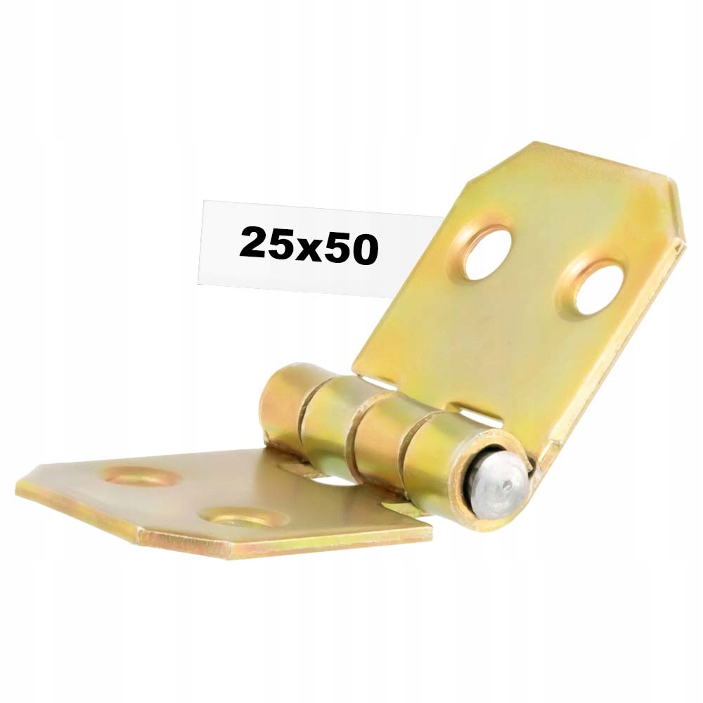 

Zawias skrzyniowy 25x50 mm meblowy budowlany